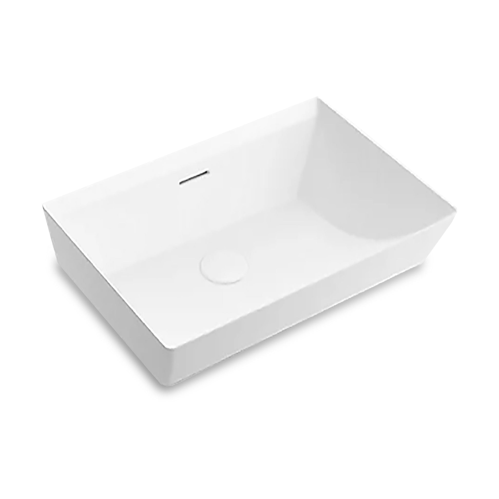 23″ Brazn™ Rectangle Vessel Bathroom Sink reecebathandkitchen
