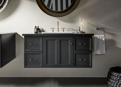 Kohler vanities and storage available at Reece Bath & Kitchen