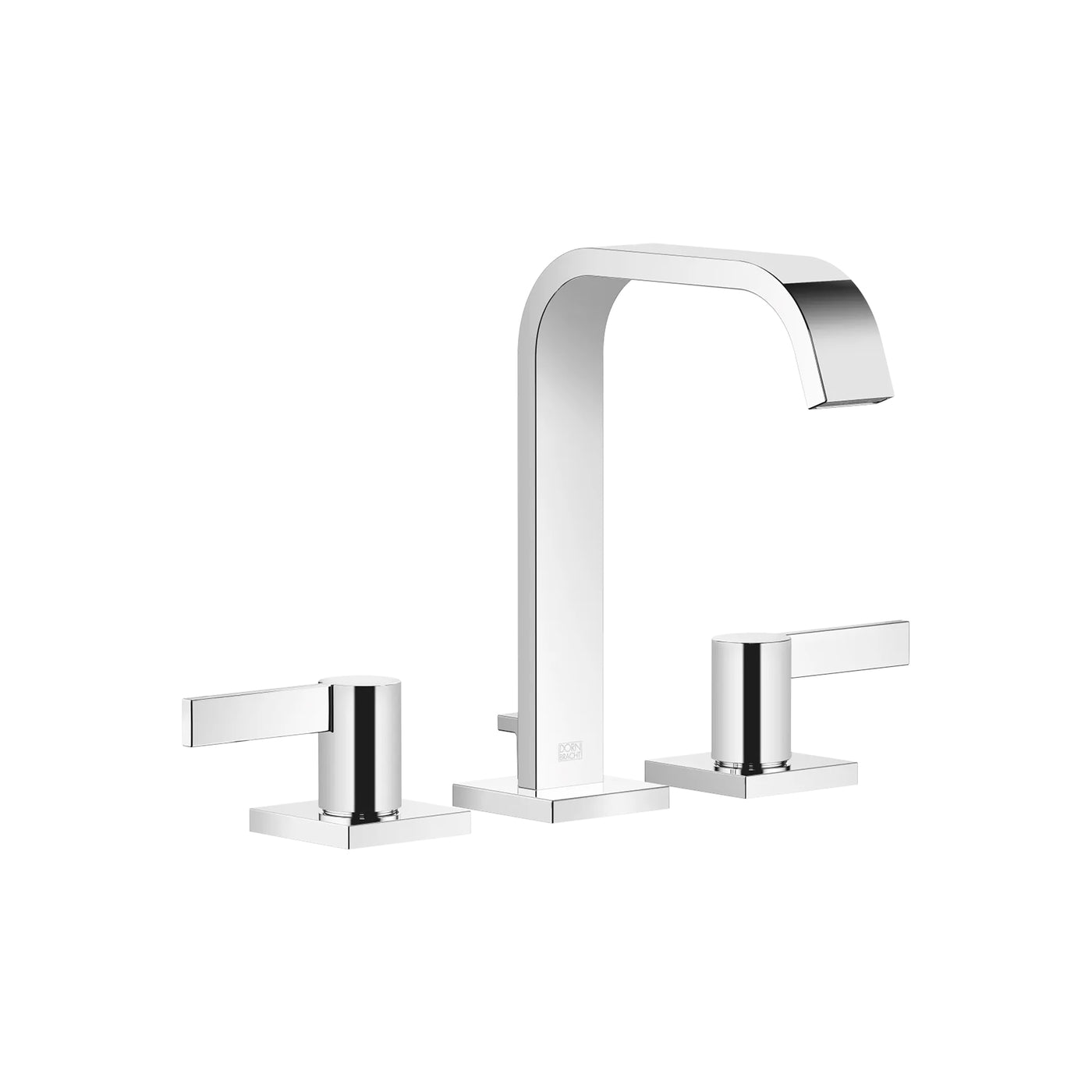 Widespread sink faucet