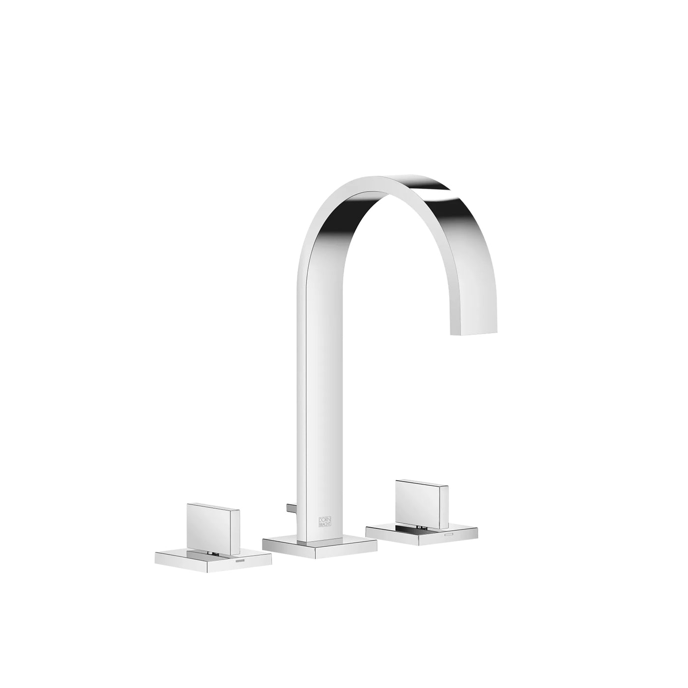 Widespread sink faucet