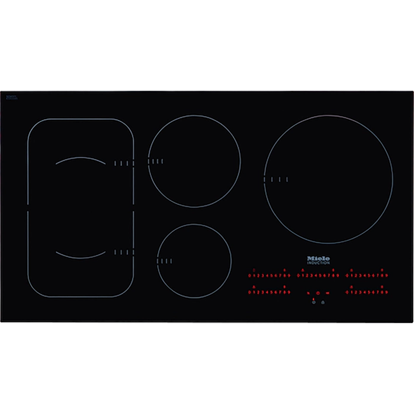 Miele 36" Flush-Mounted Induction Cooktop