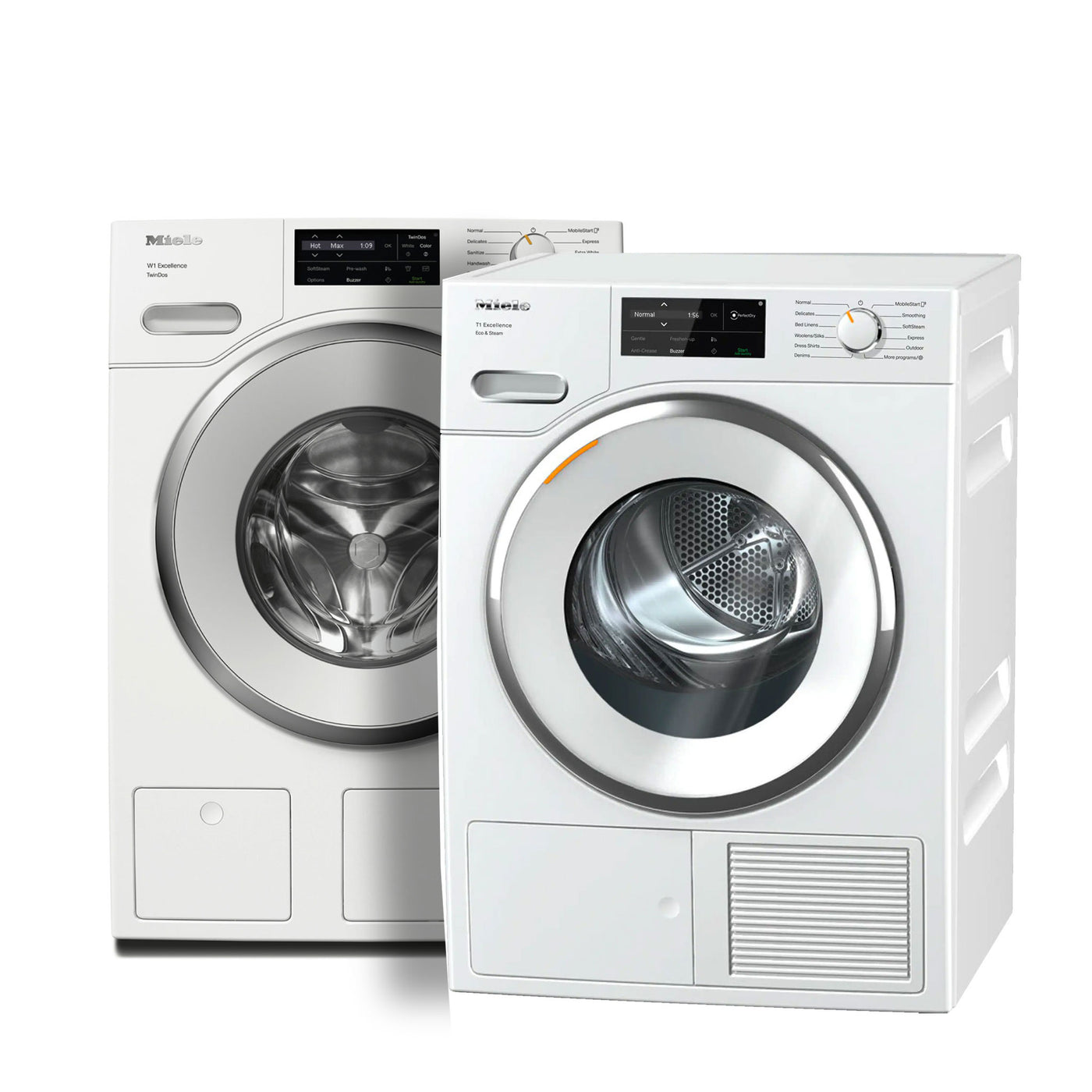 W-Series Front Load Space Saver Washer & Dryer Set