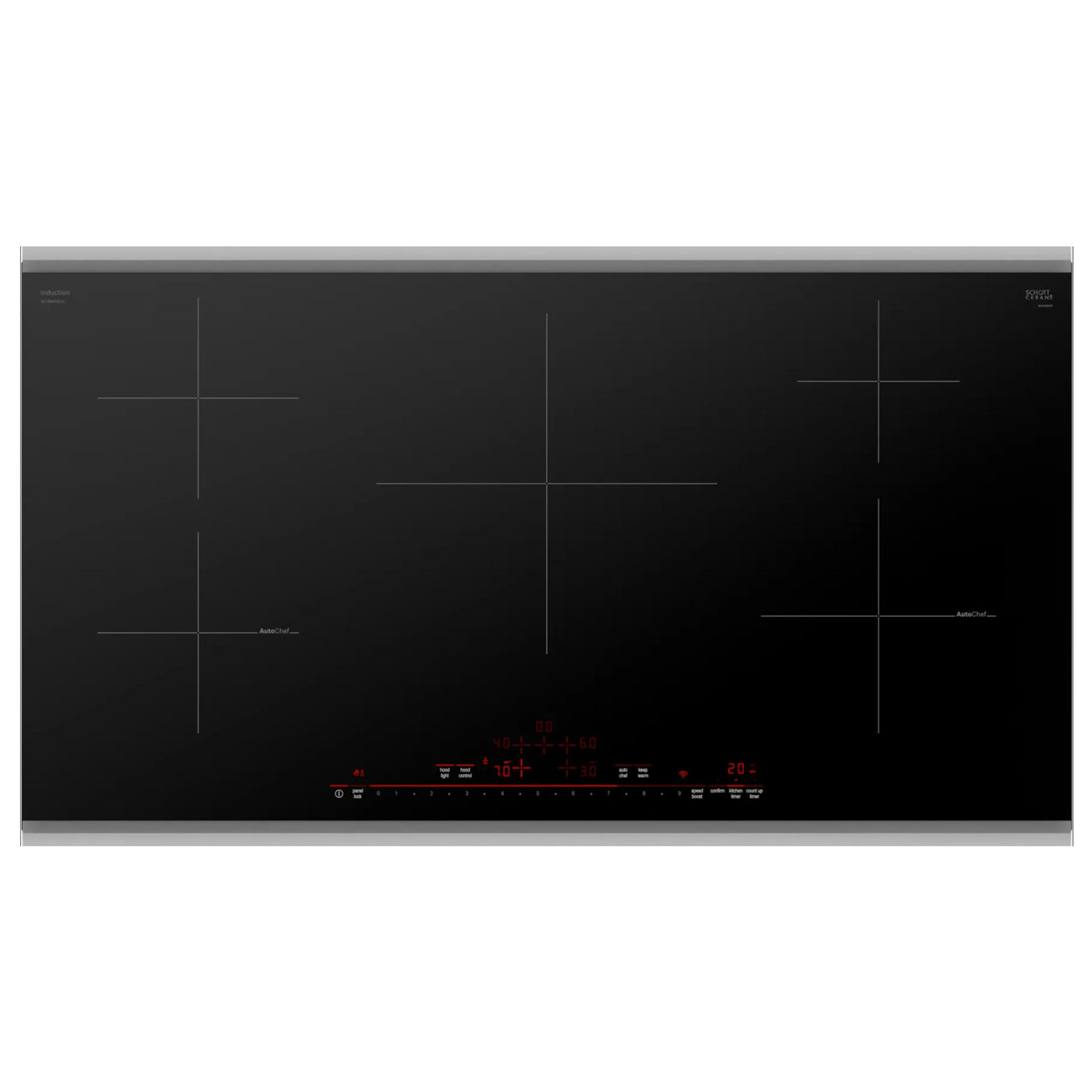 800 Series Induction Cooktop Black