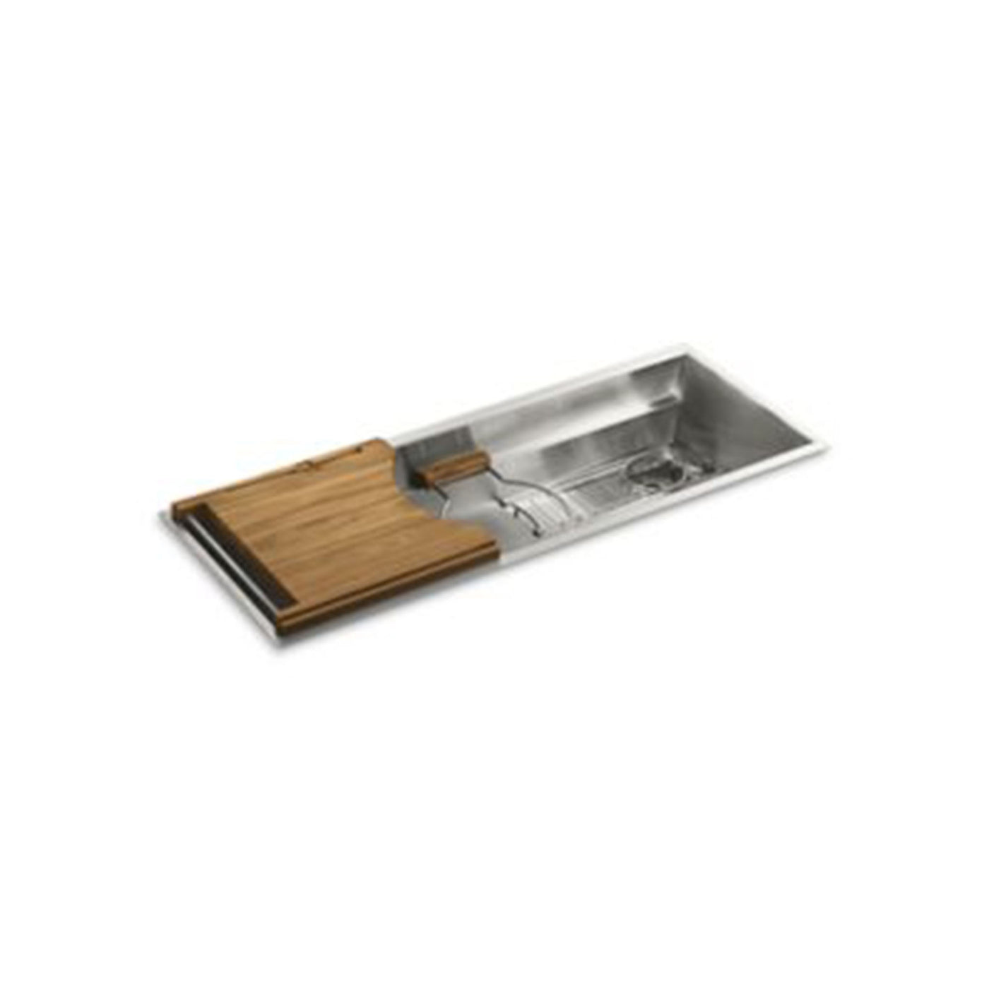 45" Multiere® by Mick De Giulio Stainless Steel Kitchen Sink with Deluxe Accessories