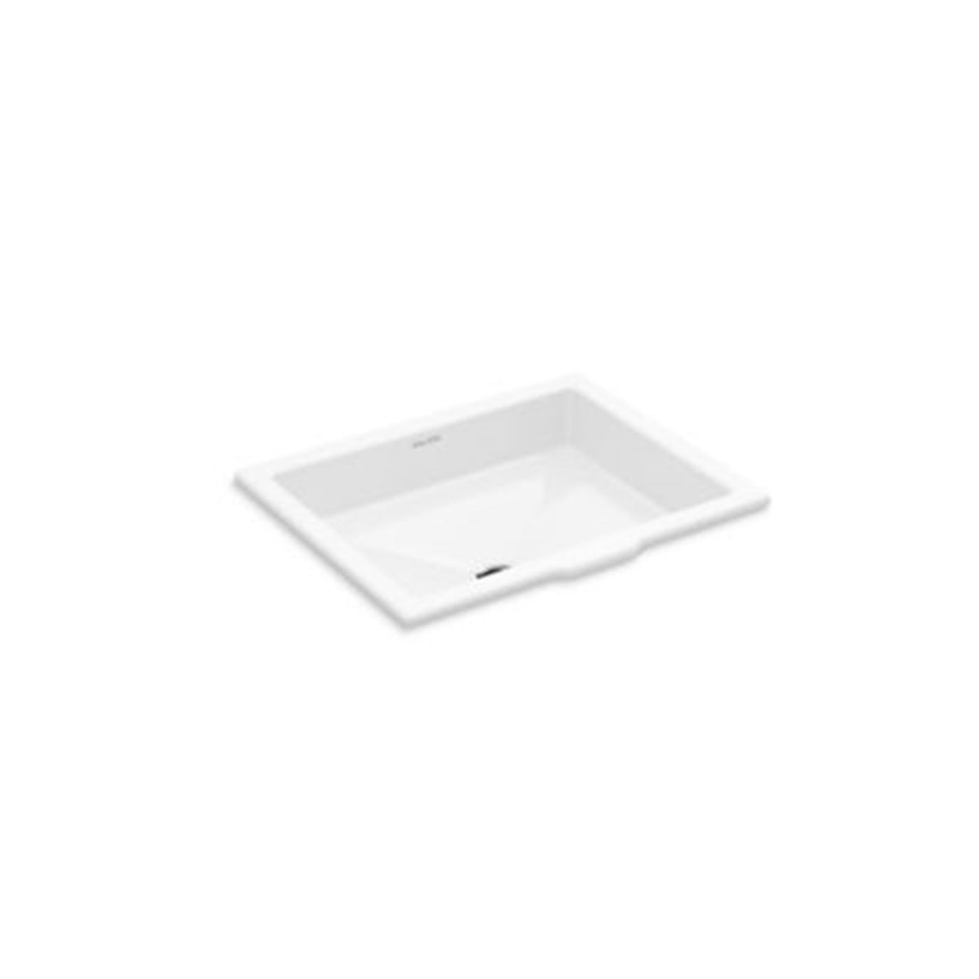 Perfect by Kallista Under-mount Sink, Centric Rectangle with Overflow
