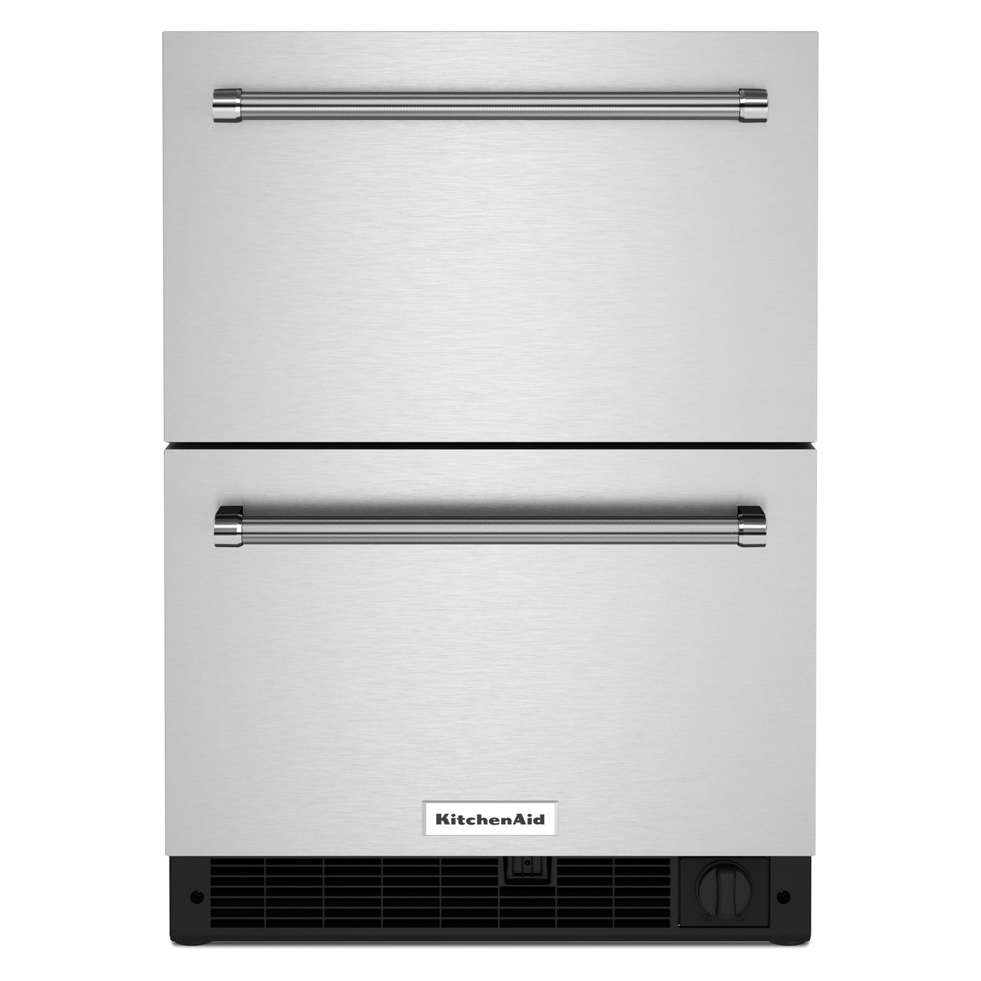 24″ Stainless Steel Undercounter Double-Drawer Refrigerator/Freezer