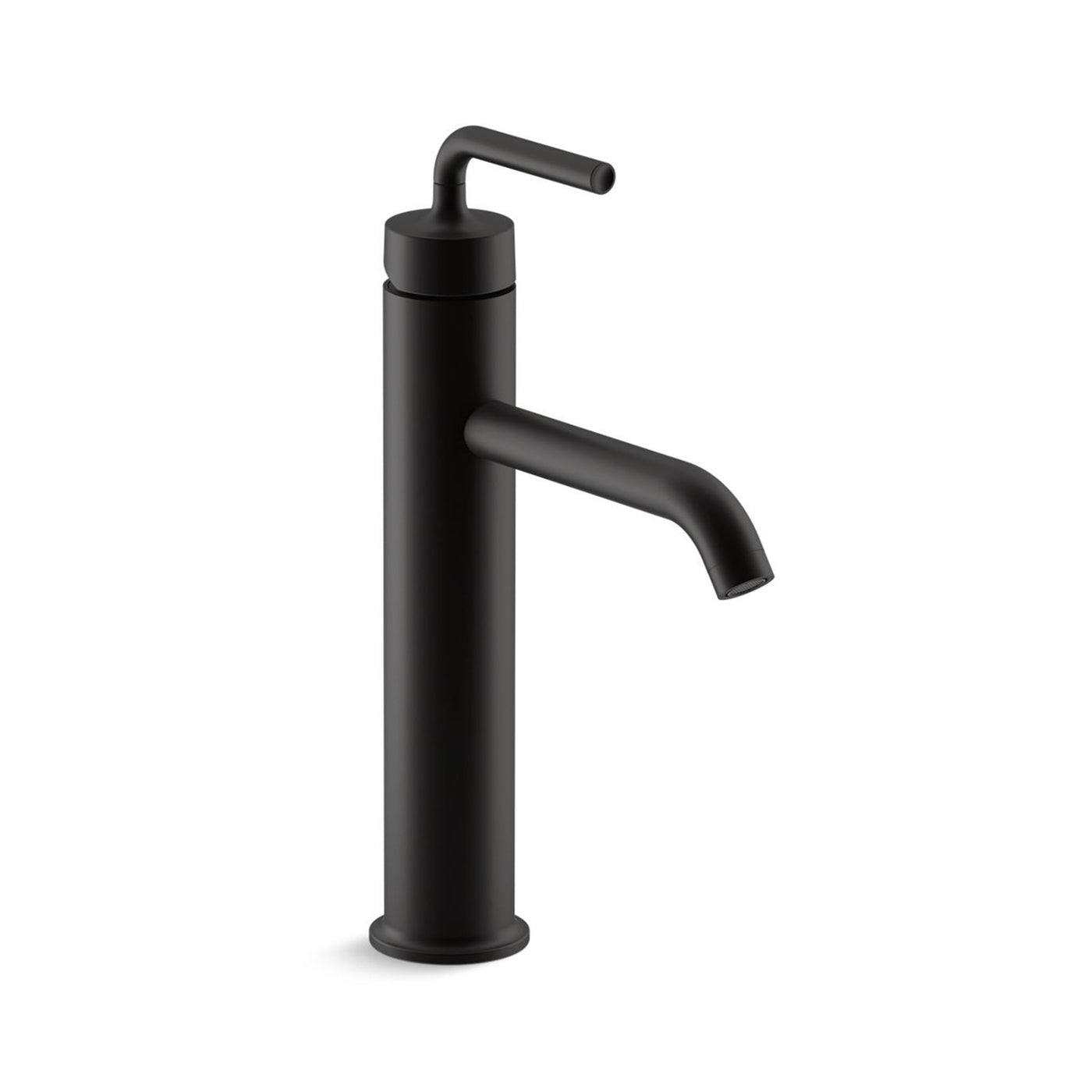 Purist® Tall single-handle bathroom sink faucet with lever handle, 1.2 gpm