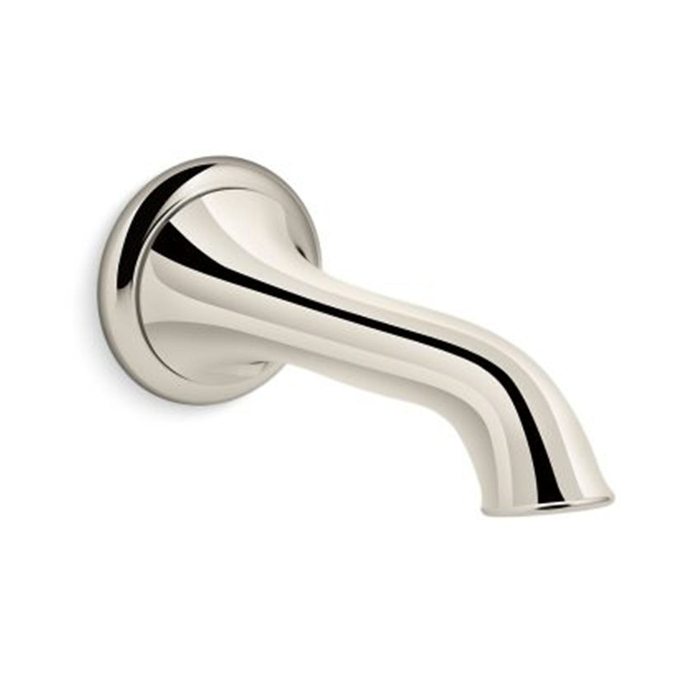 Artifacts® Wall-mount bath spout with flare design