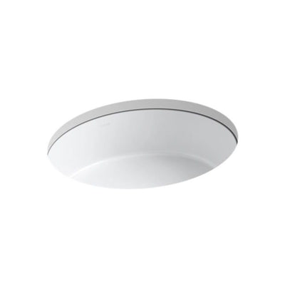 19″ Verticyl® oval undermount bathroom sink