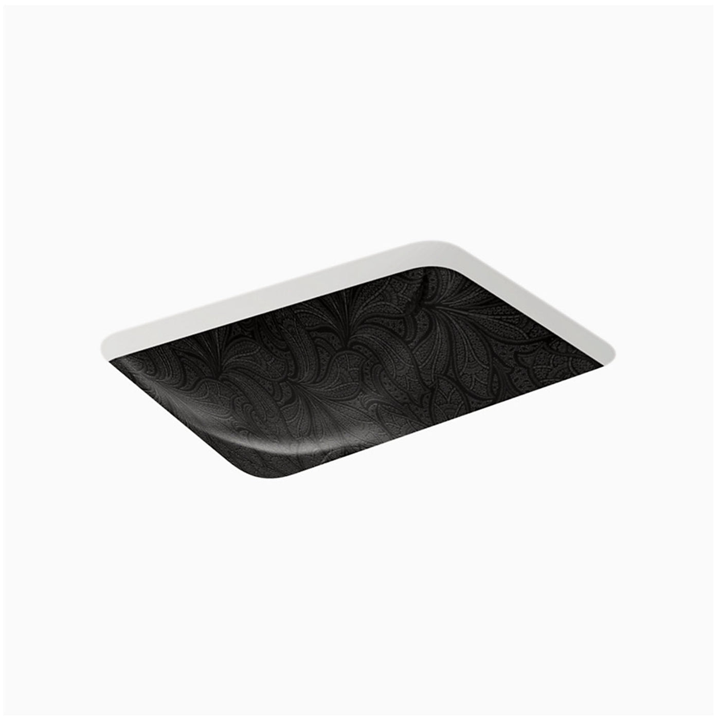 Sartorial™ Paisley Caxton® Rectangle Undermount bathroom sink