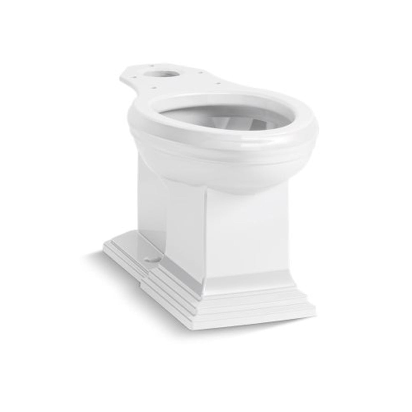 Memoirs® Elongated chair height toilet bowl