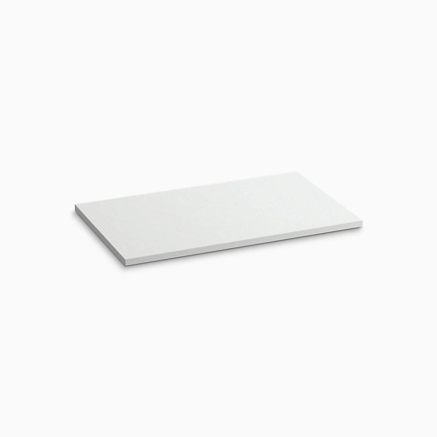 37" Solid/Expressions® vanity top without cutout