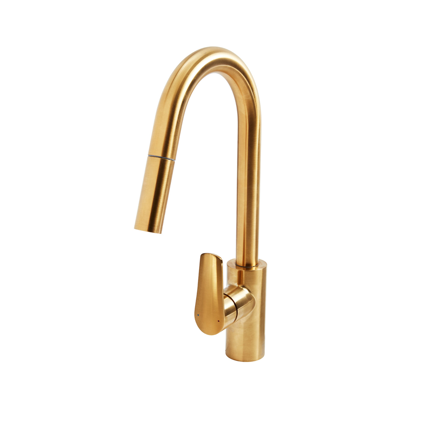 Solus Pull Down Kitchen Faucet Brushed Gold