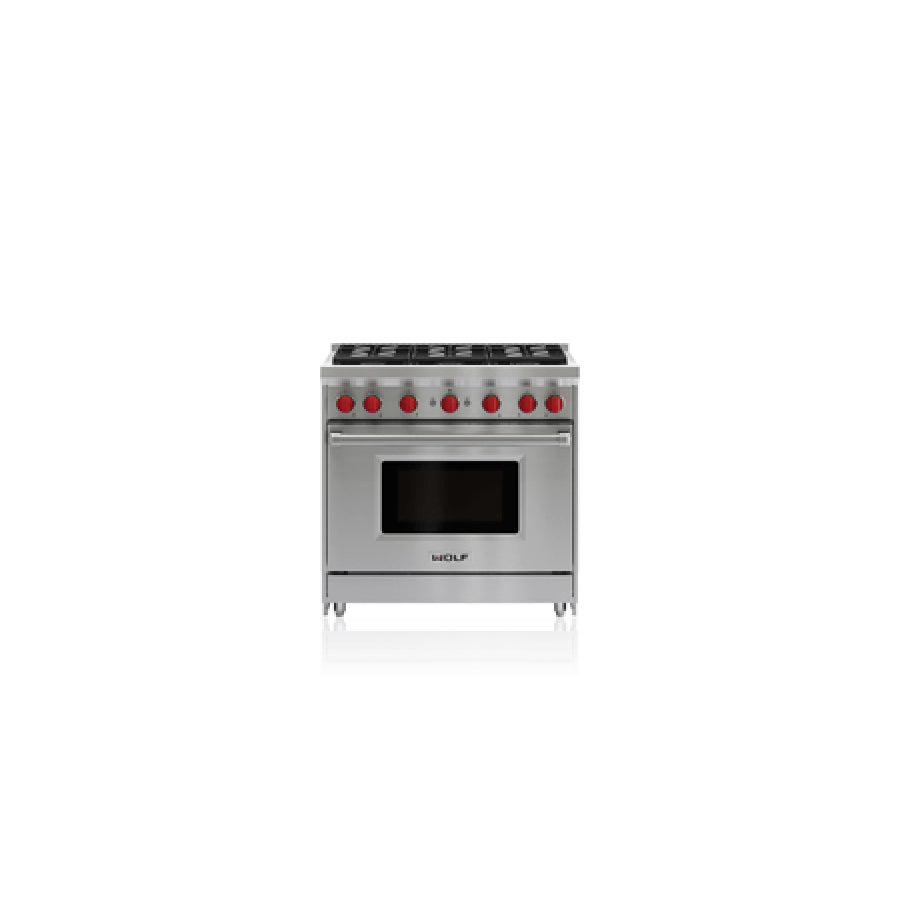 36″ Gas Range - 6 Burners