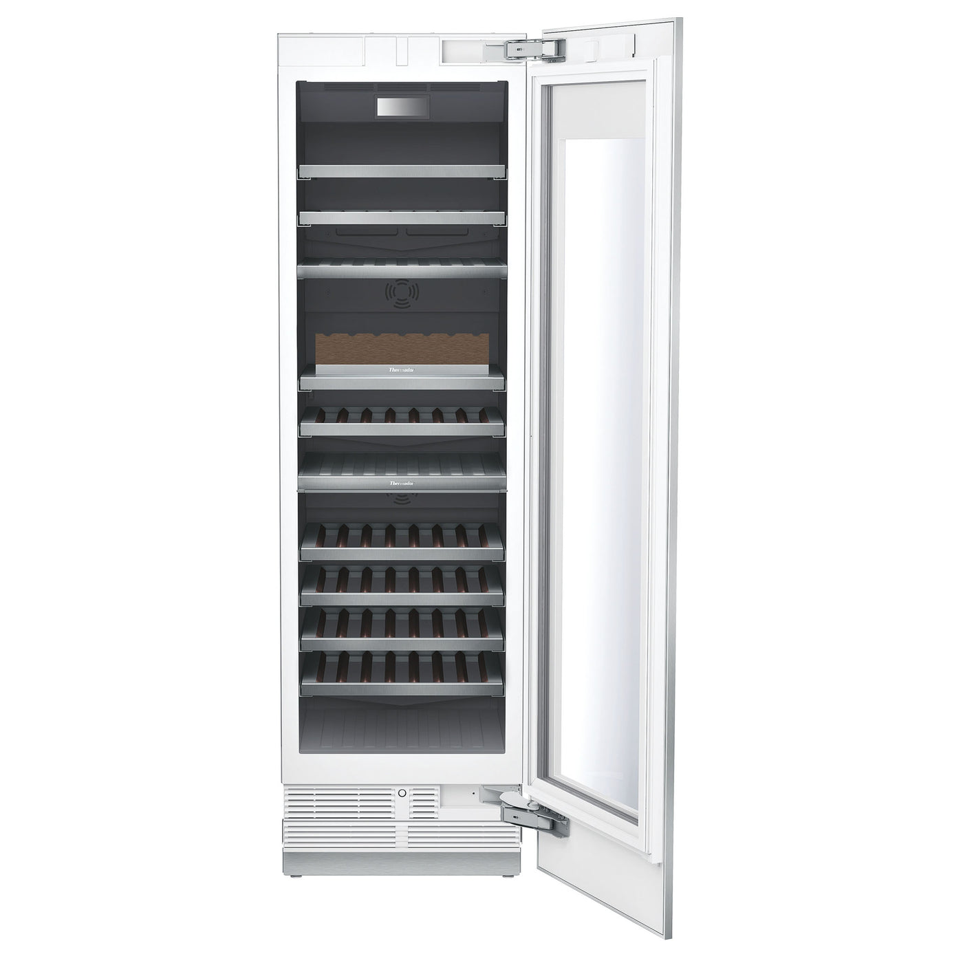 24'' Built-in Wine Cooler with Glass Door Panel Ready