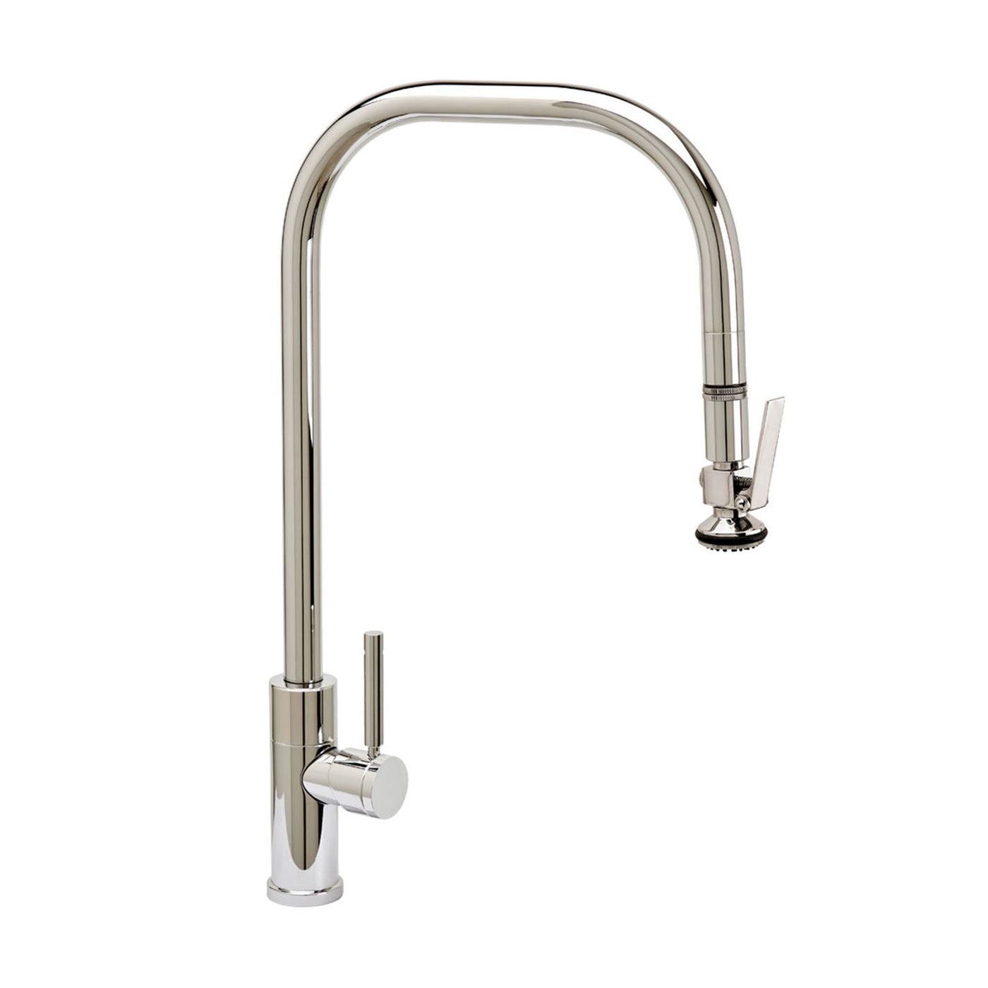 Fulton Modern Extended Reach PLP Pulldown Faucet - Toggle Sprayer